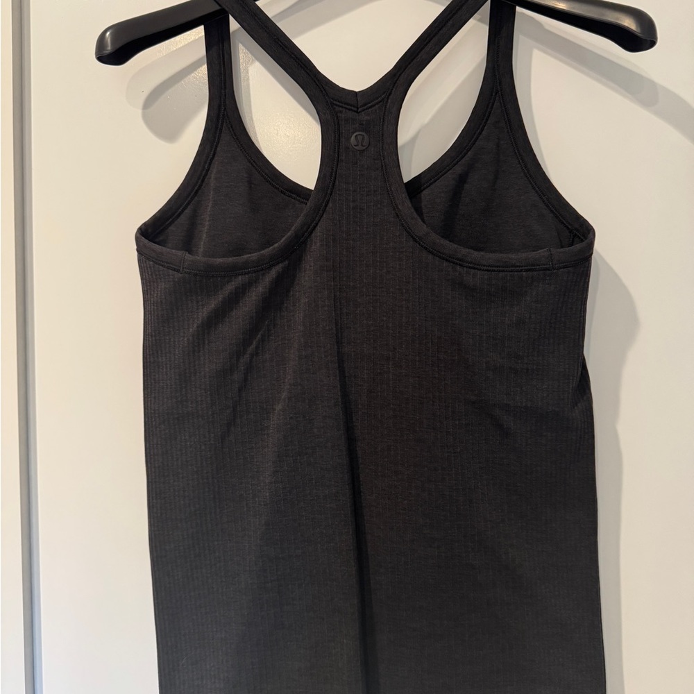 Black Racerback Tank Top
